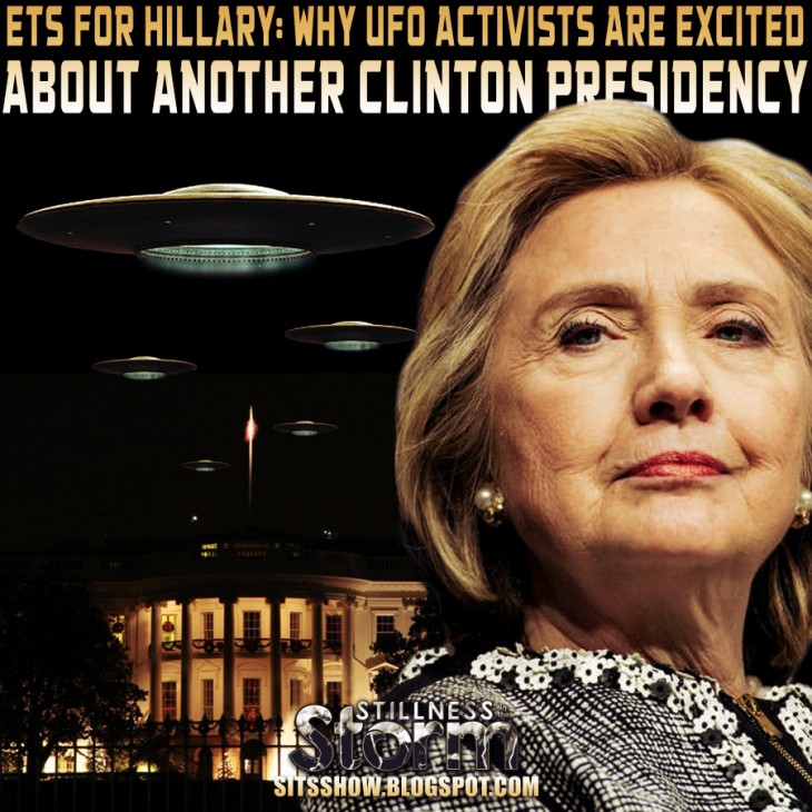 ETs for Hillary- Why UFO Activists Are Excited About Another Clinton Presidency