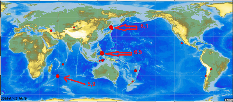 Αυτή η εικόνα των σεισμών είναι ΠΟΛΥ σπάνια