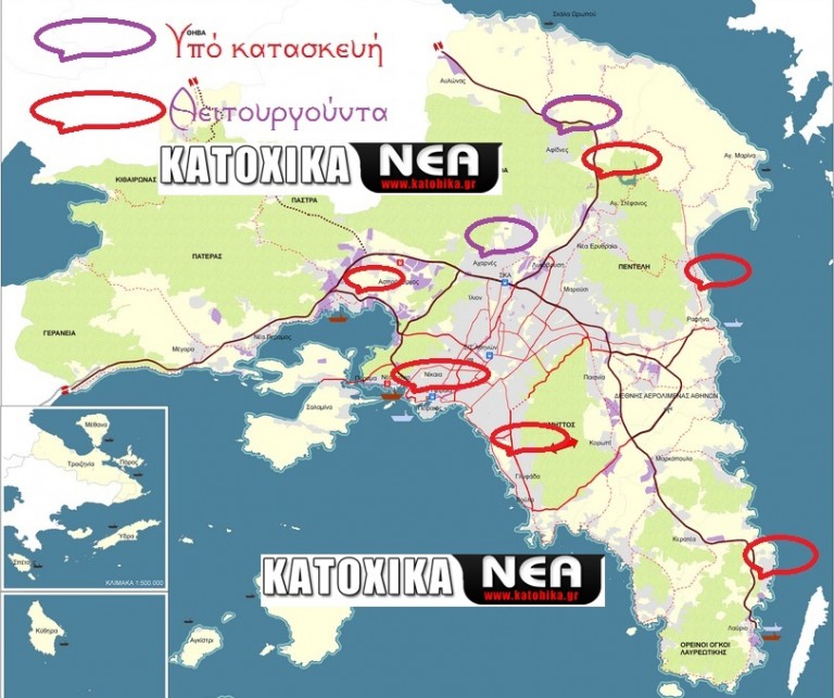 Αυτός είναι ο χάρτης των HOT SPOT της Αττικής – Τι το περίεργο βλέπετε;