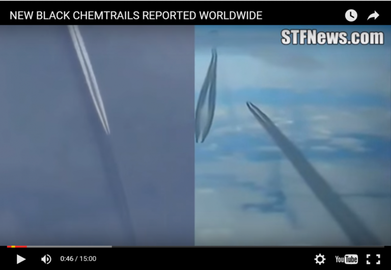 Έχετε δει το νέο ψεκασμό; θα είναι μαύρος και μάλλον γίνεται από εικονικά αεροσκάφη (βίντεο)