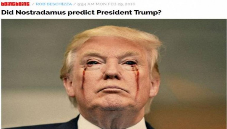 Αυτή είναι η προφητεία του Νοστράδαμου για τον Ντόναλντ Τραμπ και την Ελλάδα…