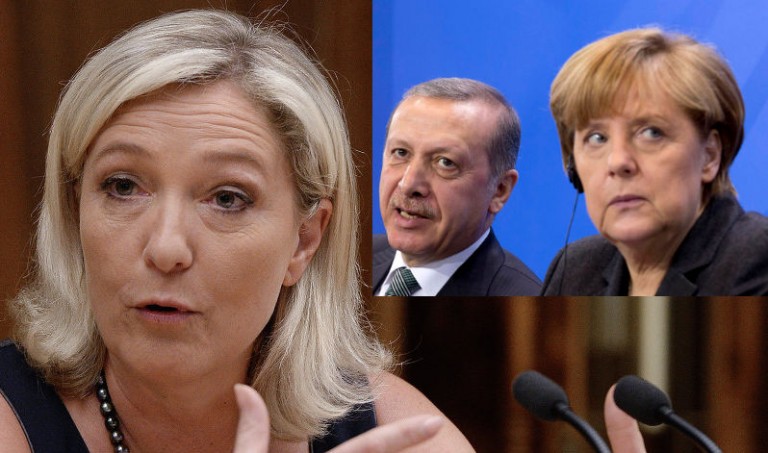 Μαρί Λεπέν: η γερμανο-ολλανδική συμφωνία με την Τουρκία είναι προδοσία