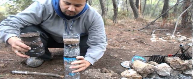 ΕΠΙΒΙΩΣΗ: ΦΩΤΙΑ- ΦΙΛΤΡΟ ΝΕΡΟΥ-ΤΣΑΙ ΑΠΟ ΠΕΥΚΟΒΕΛΟΝΕΣ