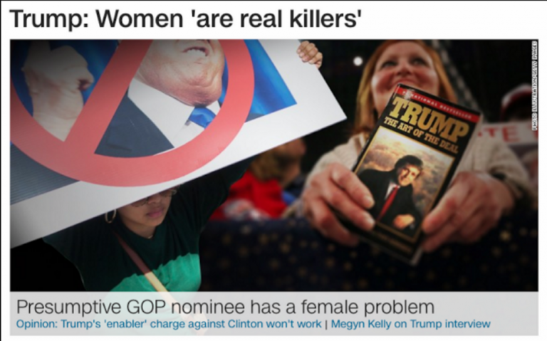 Ο Τράμπ έβγαλε τις γυναίκες δολοφόνους