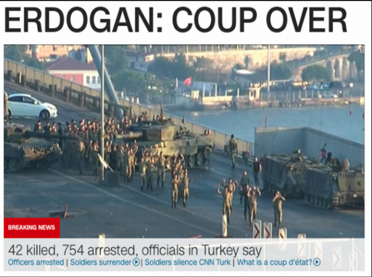 Το τέλος του πραξικοπήματος;