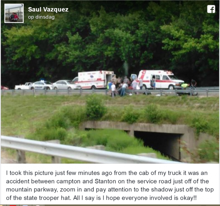 Η στιγμή που ο μοτοσικλετιστής αφήνει το σώμα του;