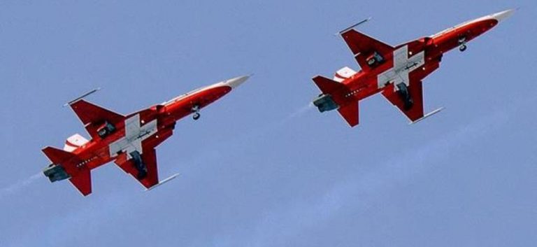 Ελβετικά μαχητικά F-18 συνόδευσαν πτήση έπειτα από απειλή για βόμβα