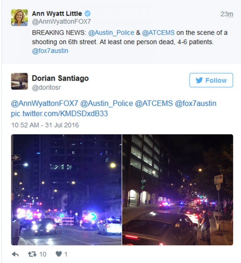 ΗΠΑ: Ένοπλος άνοιξε πυρ στο Όστιν του Τέξας, πληροφορίες για πολλά θύματα