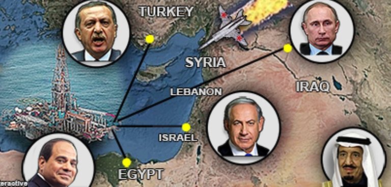 Στήνουν συμμαχία Ρωσίας, Τουρκίας, Ισραήλ με κυρίως πιάτο το φυσικό αέριο στην Αν. Μεσόγειο