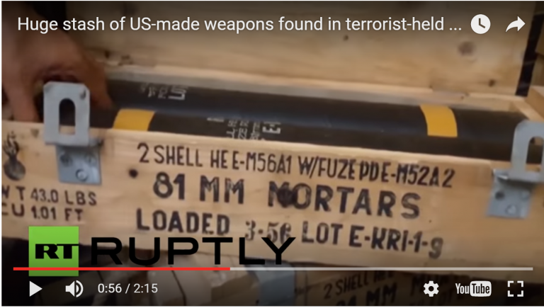Που βρήκαν τα τζιχάντια για πολλοστή φορά όπλα κατασκευής ΗΠΑ;