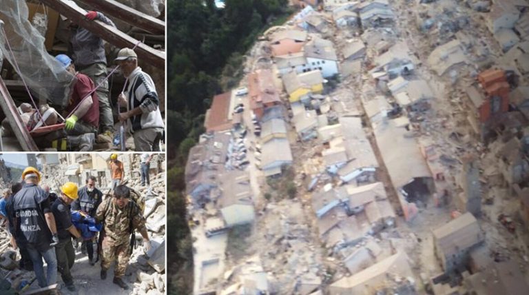 Ιταλία: Ο σεισμός έσβησε ολόκληρα χωριά από τον χάρτη – Τουλάχιστον 120 νεκροί