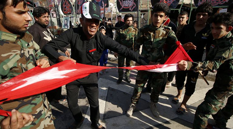 ΟΡΓΙΣΜΕΝΟΙ ΚΑΙΝΕ ΤΟΥΡΚΙΚΕΣ ΣΗΜΑΙΕΣ ΣΤΗΝ ΒΑΓΔΑΤΗ!