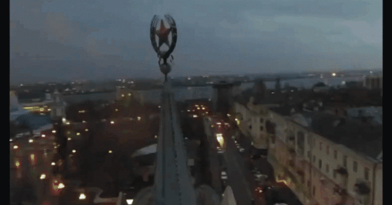 ΡΩΣΙΑ: “Εικαστική παρέμβαση” στο ξεχασμένο σοβιετικό αστέρι