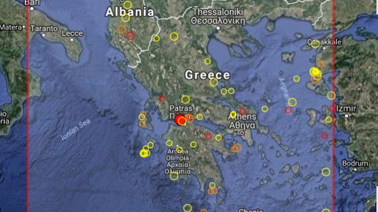Σεισμός 4,5R στην Πάτρα