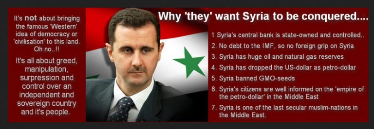 ΟΙ 7 ΛΟΓΟΙ ΚΑΤΑΣΤΡΟΦΗΣ ΤΗΣ ΣΥΡΙΑΣ