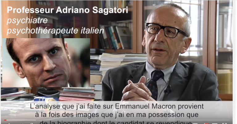 Γνωστός Ιταλός ψυχίατρος: «Ο Μακρόν είναι ψυχοπαθής και ως εκ τούτου εξαιρετικά επικίνδυνος» (video)