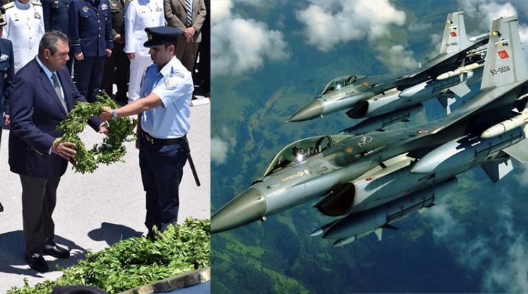 Νέες παραβιάσεις από τους Τούρκους – Δεν σεβάστηκαν ούτε τη μνήμη του σμηναγού Ηλιάκη