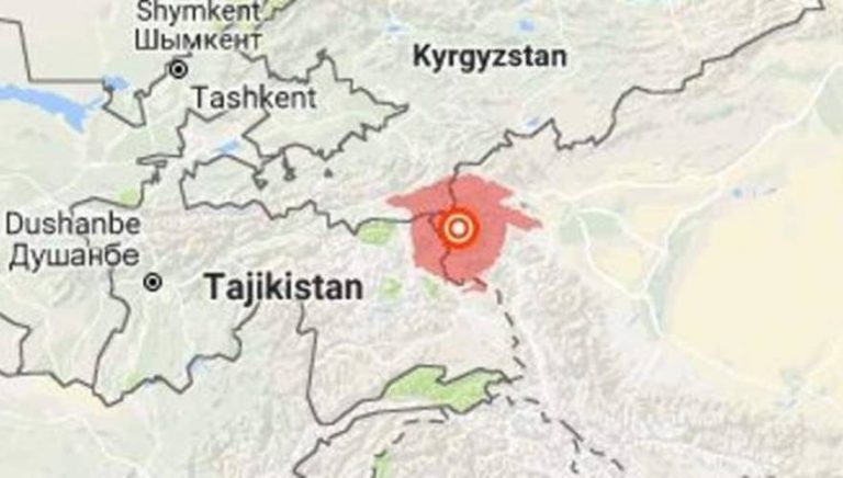 Σεισμική δόνηση 6,3 Ρίχτερ έπληξε το Τατζικιστάν