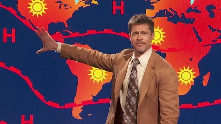 Μπραντ Πιτ: Σε έκτακτο δελτίο καιρού προμηνύει το τέλος του κόσμου