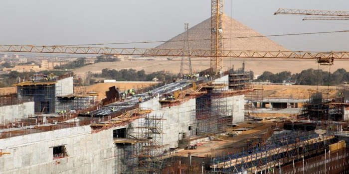 grand egyptian museum construction 1