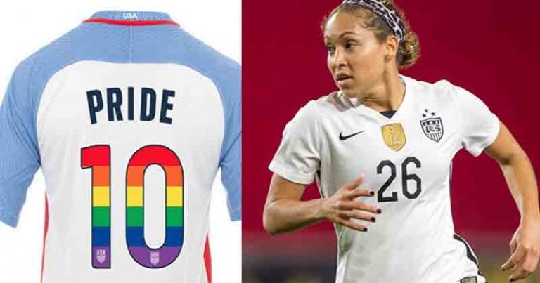 ΗΠΑ: Χριστιανή ποδοσφαιρίστρια της εθνικής ομάδας αρνήθηκε να φορέσει μπλούζα με τα χρώματα της σημαίας των ομοφυλόφιλων