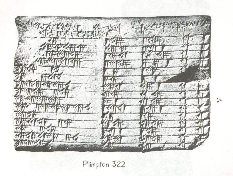 Το Μυστήριο του Πήλινου Βαβυλωνιακού Πινακιδίου Plimpton322