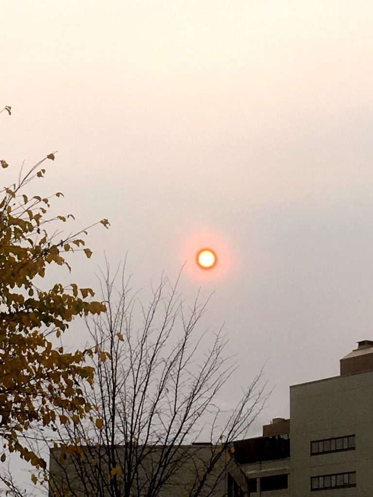 Εχθές 17 Οκτωβρίου του 2017 ο ήλιος Έσβησε κατά τη διάρκεια της ημέρας.