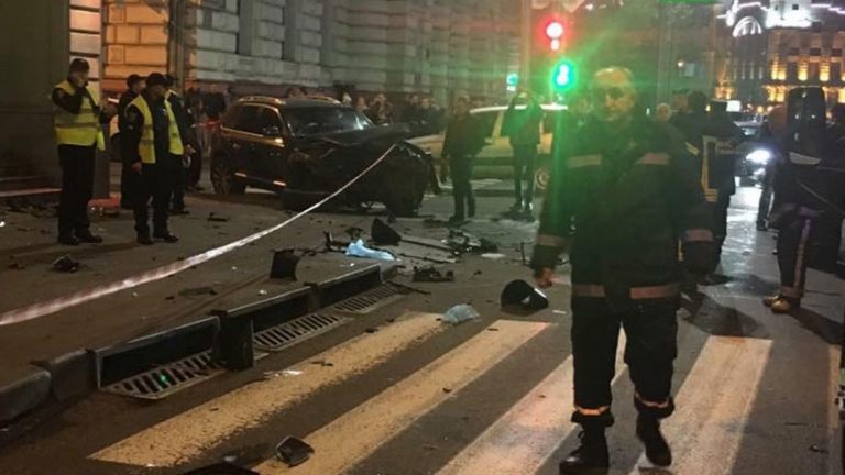 Εικόνες από το σημείο του ατυχήματος στο Xάρκοβο.