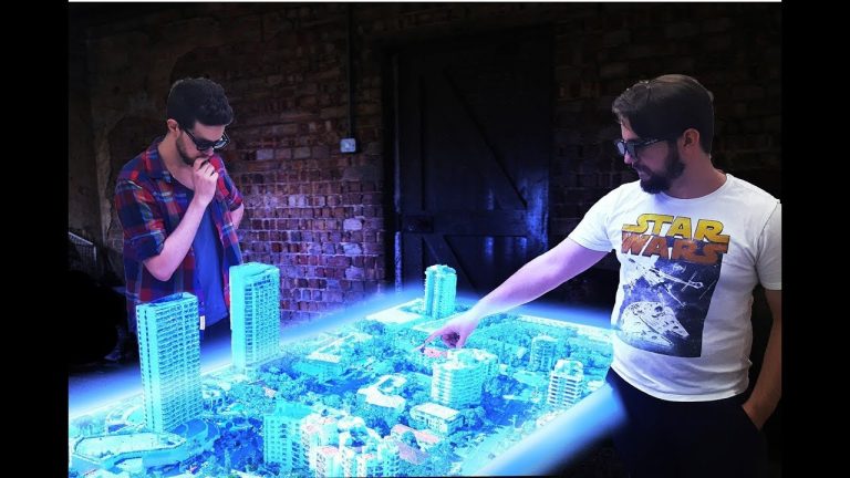 Οι ταινίες επιστημονικής φαντασίας γίνονται πραγματικότητα, το πρώτο ολογραφικό τραπέζι στον κόσμο