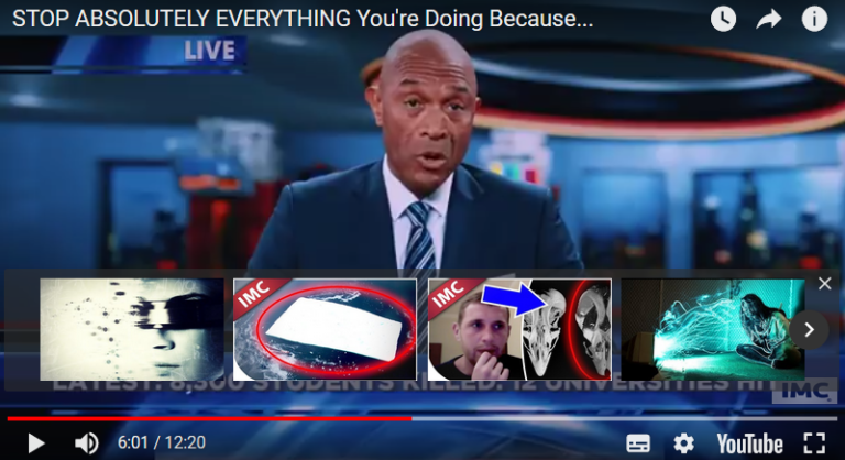 Ισως το πιο ανατριχιαστικο Βιντεο που πρεπει να δεις ..