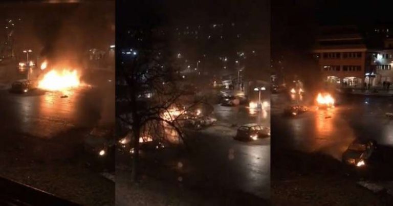 Στις φλόγες και πάλι η Στοκχόλμη – Αλωνίζουν οι μετανάστες