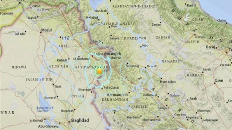 Σεισμική δόνηση 5,4 βαθμών στο δυτικό Ιράν