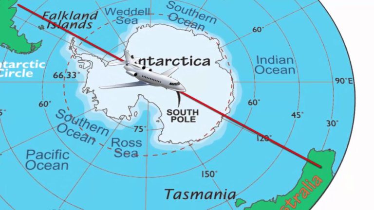 Έχετε αναρωτηθεί γιατί τα αεροπλάνα δεν πετάνε ποτέ πάνω από την Ανταρκτική;;;