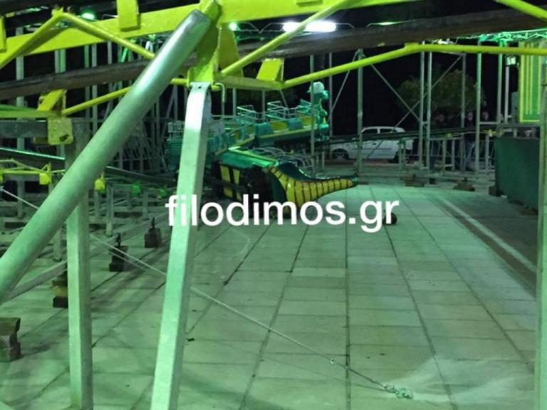 Πανικός στο Αίγιο! Μητέρα και παιδιά έπεσαν από «ιπτάμενο» τρενάκι