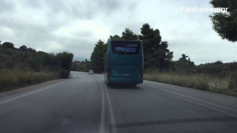 Φθιώτιδα: Βγήκε εκτός δρόμου λεωφορείο με 50 εκδρομείς – Επιχείρηση απεγκλωβισμού τους