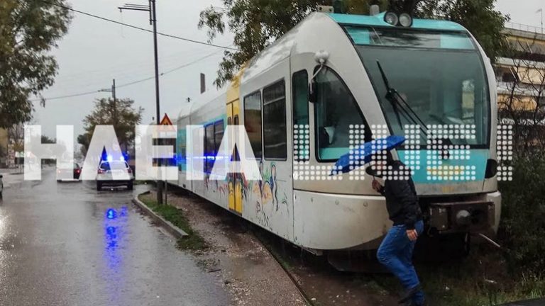 Πύργος: Εκτροχιασμός τρένου μέσα στην πόλη – Δεν υπήρξαν τραυματίες