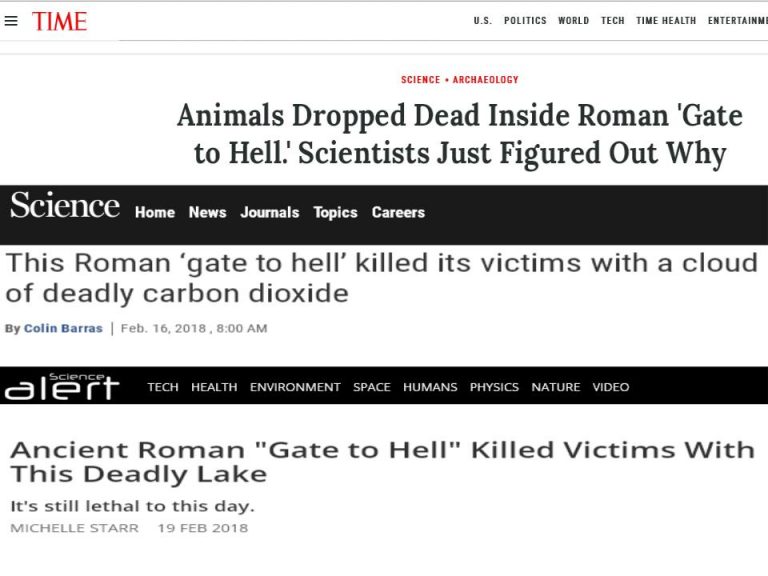 Θανάσιμο Διοξείδιο του Άνθρακα στο «Πλουτώνιον» της Ιεράπολης