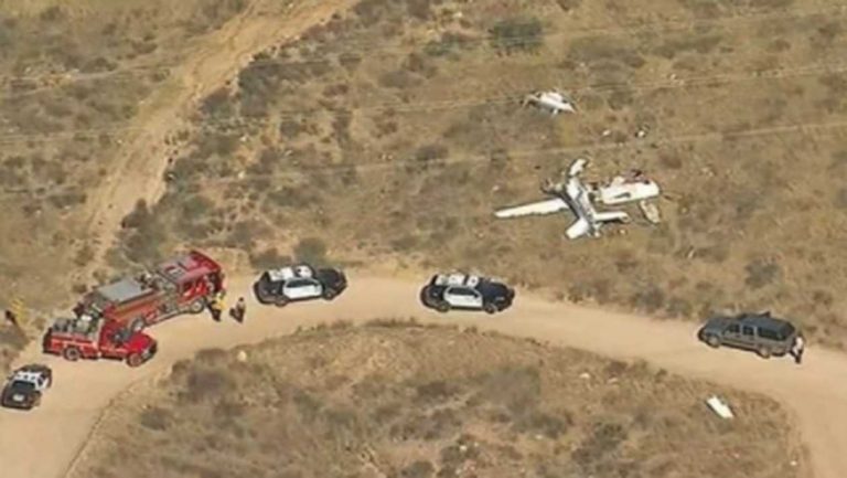 Συντριβή μικρού αεροπλάνου στην Καλιφόρνια με τέσσερις νεκρούς