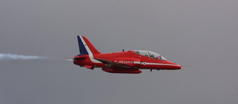 Συντριβή αεροσκάφους Hawk των Red Arrows της βρετανικής Αεροπορίας