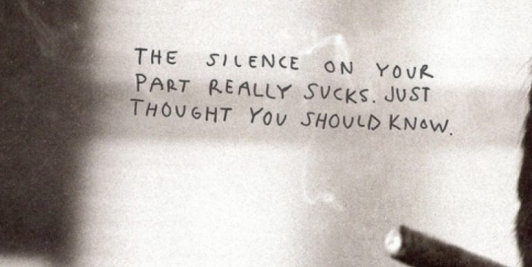 Η Υβρεολογία Της Σιωπής