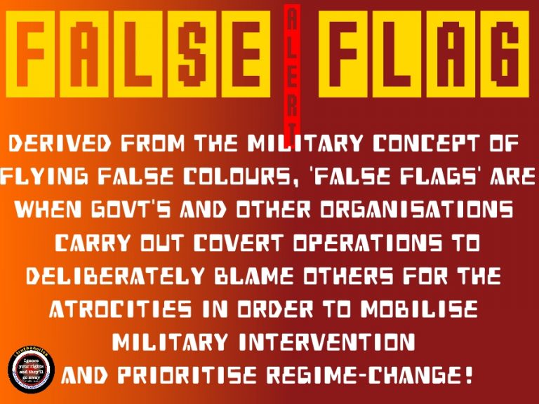 Προειδοποίηση για false flag (Σοκ και Δεος) στην Ελλάδα τις επόμενες μέρες..