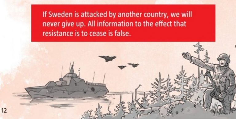 Κρίσεις και πόλεμο φοβάται η Σουηδία και ενημερώνει…