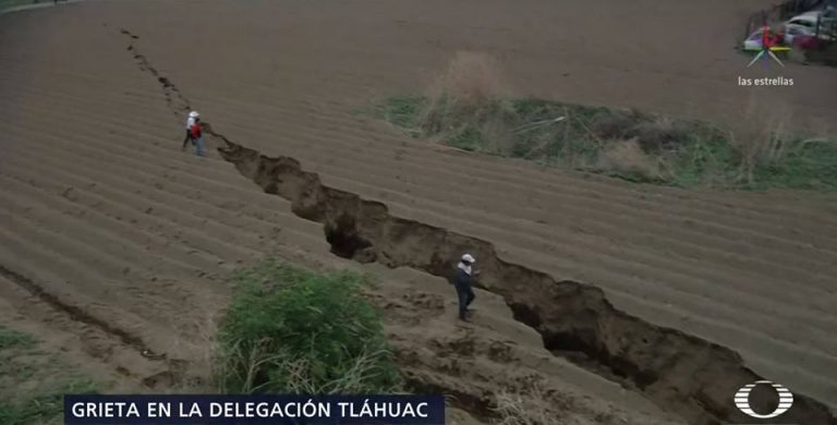 Μια νέα τεράστια ρωγμή που μετρά πάνω από 400 μέτρα εμφανίστηκε στο Μεξικό