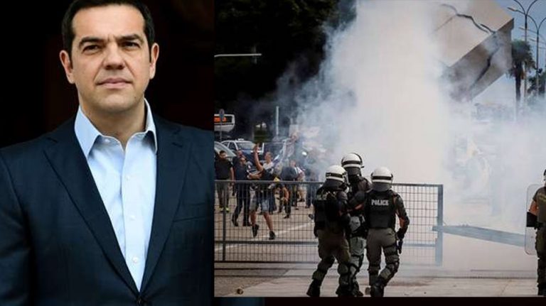 Υπό δρακόντεια μέτρα ασφαλείας ο Τσίπρας στη Θεσσαλονίκη