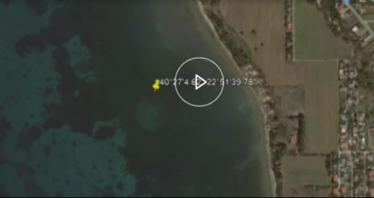 Θεωρίες συνωμοσίας: Τι είναι το τεράστιο στρογγυλό αντικείμενο στο βυθό της Μηχανιώνας στη Θεσσαλονίκη που δείχνει η Google Earth;