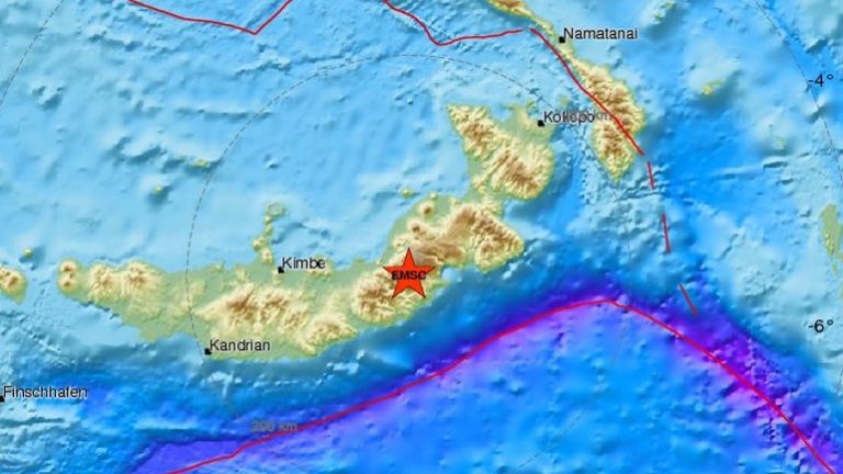 Σεισμός 7,3R στη Νέα Βρετανία