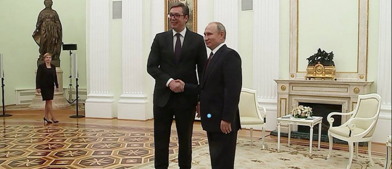 Ο Πρόεδρος της Σερβίας Βούτσιτς κάλεσε τον Πούτιν στο Βελιγράδι.