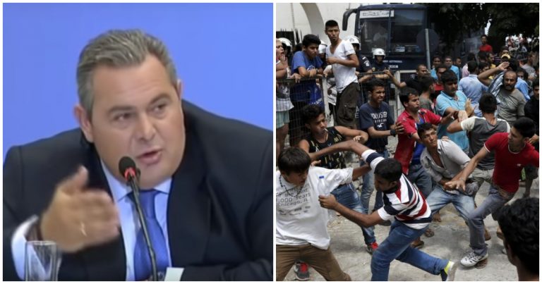 Καμμένος: Δεν υπάρχει εγκληματικότητα αλλοδαπών