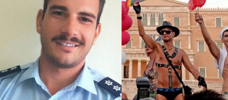 Ο υπαστυνόμος Μ.Λώλης της Δίωξης Ρατσιστικών Εγκλημάτων σε «αντιρατσιστική στάση» με αλλοδαπό (φωτό)