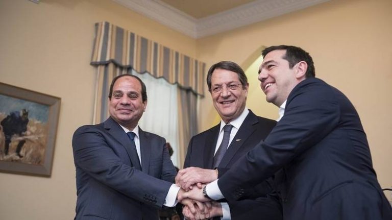 Τριμερής Σύνοδος Κορυφής Ελλάδας – Κύπρου – Αιγύπτου, στην Ελούντα